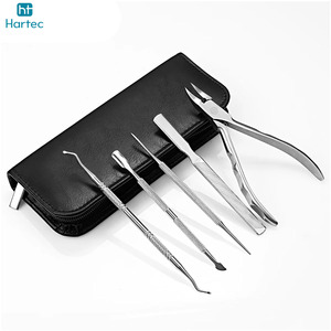 Wholesale Luxury <b>Nail</b> Care Suite Nippers, Pushers, And Files Customizable Logo & Branding Available Stainless Steel Podiatry <b>Set</b> - Product Image 5