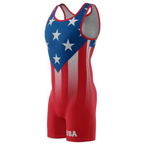 Maillots de lutte unisexes pour adultes, personnalisables et réversibles, impression sur le devant, 100% polyester, durables, respirants, légers, séchage rapide - Product Image 6