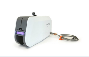 Imprimante de cartes d'identité en PVC plastique IDP Smart 51S, impression recto simple, interface USB/Ethernet, résolution 300 dpi, garantie de 3 ans - Product Image 2