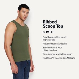 Débardeur uni col rond éco-responsable pour hommes, personnalisable, en coton, pour le sport, la gym et les loisirs, 120g, vente en gros, fabricant - Product Image 5