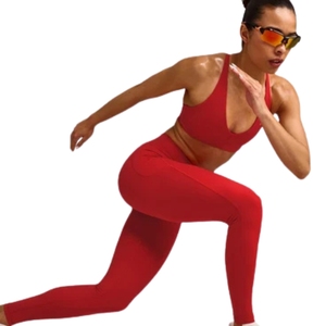 Women's Stretch Pocket Leggings Custom High Waist Fitness Yoga <b>Pants</b> Tummy Control Workout Running Training Gym Athletic - Product Image 2