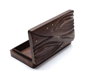 Handmade Wooden printed Vintage Stylish Storage <b>Box</b> For Jewelry <b>Keepsake</b> Vanity With Hinged Lid For Homedecor Wedding Gift - Product Image 3