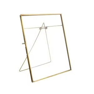 Modern Style <b>Metal</b> Glass Photo <b>Frame</b> Decorative Picture Display Home Decor - Product Image 3