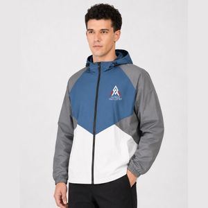 High Quality <b>Mens</b> Windbreaker <b>Jacket</b> Featuring Quick Dry Breathable Fabric Comfortable Design And Reliable Outdoor Performance - Product Image 3
