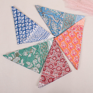 Trendy Unisex Luxury Cotton Multicolor <b>Square</b> <b>Scarf</b> Multi-Wear Bandana Handkerchief Floral Pattern Ethnic Four Seasons Wraps - Product Image 6