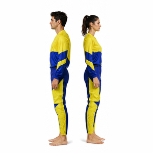 2026 Apace Pantom Series Blue Yellow Motocross Jersey and Pants Set Unisex MX Off <b>Road</b> Racing Gear - Product Image 3