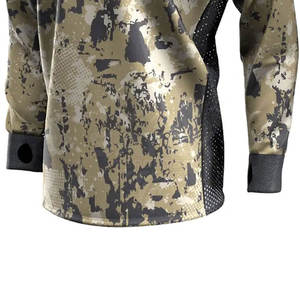 Jersey Sublimado de Manga Larga para Paintball, para Hombre, con Cuello Alto, Corte Regular, Poliéster 140g, Sin Tirantes, Personalizable para Equipos - Product Image 3
