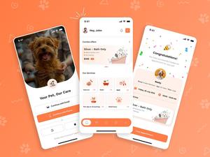 Plateforme de soins pour animaux de compagnie permettant aux propriétaires d'organiser des soins de toilettage, des soins vétérinaires, des promenades, des entraînements, des séjours et autres services pour animaux. - Product Image 2