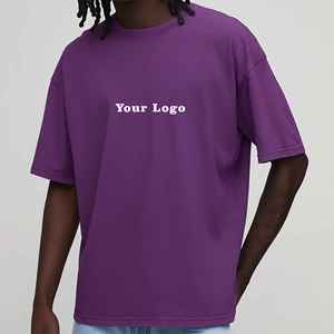 Camiseta de hombre de la mejor calidad, con logo impreso en serigrafía personalizada, 100% algodón grueso (210g), ecológica, con logo personalizado. - Product Image 4