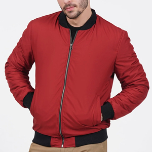 Chaqueta Bomber Deportiva Personalizada con Cierre, Manga Larga, Chaqueta Bomber de Carreras para Hombre en la Mejor Calidad - Product Image 5
