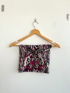 Conjunto de Pijama de Manga Larga con Estampado Animal, Cuello Camisero, 100% Algodón Tejido, Casual, Verano, Suave, Cierre de Botones - Product Image 2