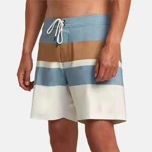 Shorts de sport pour hommes personnalisables, anti-rides, respirants, à séchage rapide, par sublimation, en maille unie, style streetwear - Product Image 4