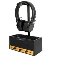 Support de Présentation pour Casque Audio en Plastique Style Rétro, Boîte de Rangement de Bureau, Porte-Stylo