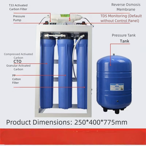 Sistema <span class=keywords><strong>de</strong></span> Ósmosis Inversa Comercial <span class=keywords><strong>de</strong></span> 800 GPD a <span class=keywords><strong>Precio</strong></span> <span class=keywords><strong>de</strong></span> Fábrica, Máquina <span class=keywords><strong>de</strong></span> Tratamiento <span class=keywords><strong>de</strong></span> <span class=keywords><strong>Agua</strong></span> con Estructura <span class=keywords><strong>de</strong></span> Acero Inoxidable, <span class=keywords><strong>Purificador</strong></span> <span class=keywords><strong>de</strong></span> <span class=keywords><strong>Agua</strong></span> - Product Image 3