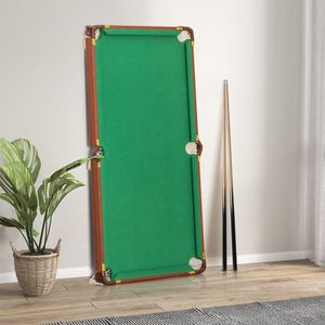 Juego de Mesa de Billar y Snooker Plegable Portátil con Niveladores de Patas Ajustables - Product Image 2