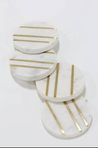 Posavasos Cuadrado de Madera y Incrustaciones de Hueso, Artesanía de Alta Calidad con Diseño Floral, Personalizable a Bajo Precio - Product Image 3