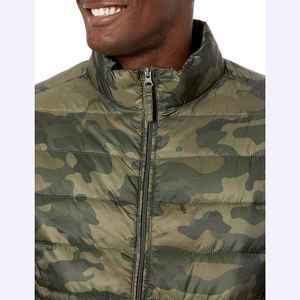 Men's High Quality Winter <b>Warm</b> Thick Hooded Cotton Puffer <b>Jackets</b> with 100% Nylon Canvas Fabric Stand Collar for Cold Weather - Product Image 5