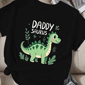 Camiseta cómoda para mujer Daddy Saurus - Product Image 1