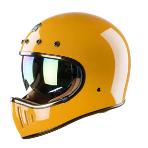 Casque intégral Royal M141 vintage fabriqué au Vietnam, en ABS, design graphique, plusieurs couleurs, visière cachée, anti-UV, homologué DOT - Product Image 4