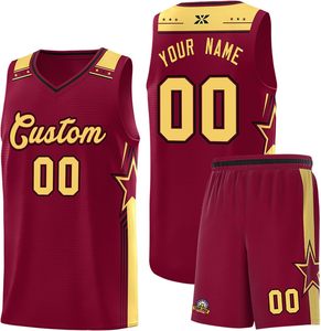 Ensemble Maillot et Short de Basketball Vert Personnalisé avec Accents Jaunes, Impression par Sublimation, Anti-humidité, Respirant, en Maille, Col en V - Product Image 2