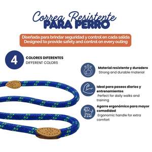 Guinzaglio per Cani Yommy Durevole e Leggero, Kit per Animali Domestici in 4 Colori - Product Image 4