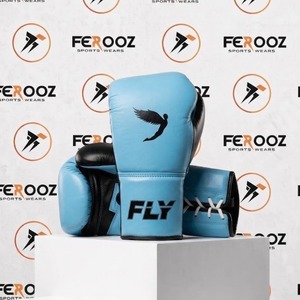 Guantes de Entrenamiento de MMA Personalizados en Gris y Negro, Diseño de Doble Color, Guantes de Boxeo de Moda para Gimnasio, Productos OEM - Product Image 4