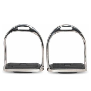 Estribos de Acero Inoxidable con Plataforma Ancha para Distribución de Presión, Control Focalizado en la Monta Estable - Product Image 4