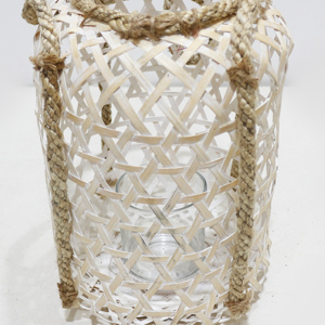 Cestas Artesanales Ecológicas de Jacinto de Agua y Pasto Marino con Asas de Cuerda, Hechas a Mano en Vietnam, Artex Dong Thap - Product Image 5