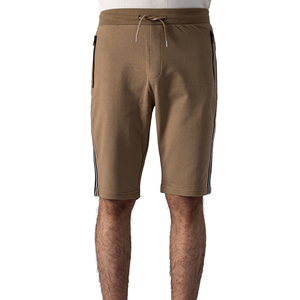 Shorts de plage tricotés tendance pour hommes, imprimé camouflage, taille élastique, décontractés, pour l'été, style numérique. - Product Image 1