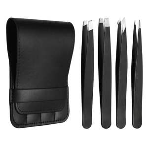 Ensemble de pinces à épiler professionnelles de haute qualité en acier inoxydable, couleur personnalisée - Product Image 1