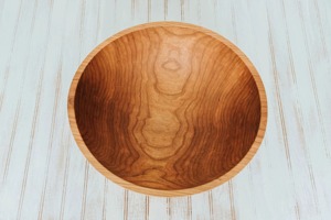 Tazón de Madera Hecho a Mano, Diseño Minimalista, para Servir Alimentos, Vajilla para el Hogar y la Cocina, Madera sin Recubrimiento, Artesanía, Vajilla para el Hogar y la Cocina - Product Image 5