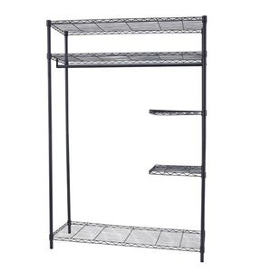 Heavy Duty Wire Shelving Garment <b>Rack</b> Premium <b>Clothes</b> Organiser - Product Image 3