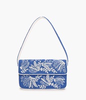Sac à bandoulière messager en toile fait main pour femme, style bohème indien, avec perles, pour le quotidien, les voyages et les soirées