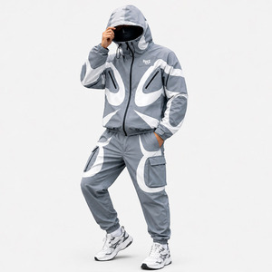 Custom Best Quality Waterproof <b>Coat</b> Outdoor Wear Fabric Heat Reactive jacket for Men Windbreaker Thermal Heat Reactive Jackets - Product Image 2