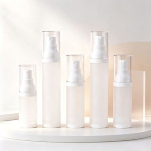 15ML20ML30ML50ML Portable Airless Pump Frosted PP Plastic <b>Dispenser</b> <b>Bottles</b> for Serums Lotions Toners & Sprays - Product Image 3