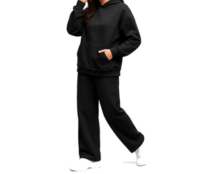 Conjunto Deportivo de Mujer, Color Sólido, Transpirable, Ligero, con Capucha, Manga Larga, Cierre de Cremallera, para Correr, Venta al Por Mayor, Estilo Nuevo Personalizado - Product Image 3