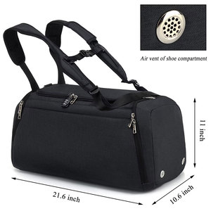Black Easy To Carry New Design Reasonable Price Top Trendy Best Supplier High Quality Lightweight Custom Ice Hockey <b>Duffel</b> <b>Bags</b> - Product Image 6