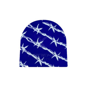 Bonnet moderne en jacquard, tricot tendance unisexe, chaud pour l'hiver, décontracté, élégant, pour l'extérieur, 100% acrylique, réglable, KANEKA SPORTS - Product Image 6
