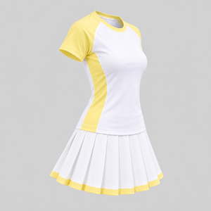 Uniforme de tenis premium para mujer, tela transpirable, ajuste elástico y comodidad ligera para un rendimiento profesional en la cancha. - Product Image 4