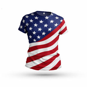 Camiseta con Gráfico de Bandera Nacional para Hombre, Diseño Premium de Estados Unidos, Canadá, Brasil, México, España, Chile, Poliéster, Informal, Deportiva, 2026 - Product Image 6