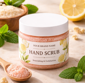 Gommage exfoliant pour les mains en marque privée OEM avec beurre de karité et vitamine E, gommage pour les mains hydratant et nettoyant en profondeur pour la vente en gros - Product Image 2