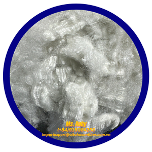 Precio al por mayor: Fibra reciclada 15D HD blanca hueca sin silicona de proveedor vietnamita Vikohasan para edredones, sofás e interiores de automóviles. - Product Image 6