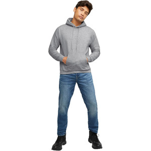 Sudadera con capucha para hombre, nuevo diseño, 100% algodón, color liso, invierno, alta calidad, secado rápido, transpirable, bajo MOQ, precio al por mayor. - Product Image 5
