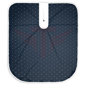 Capas de Peluquería de Poliéster Impermeables Extra Grandes con Logotipo Personalizado, Ecológicas y de Lujo, para Corte de Cabello, Peluquería y Barbería - Product Image 1