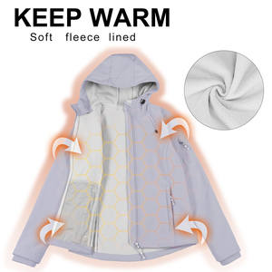 Chaqueta Softshell para Mujer, Superventas, Tejido Transpirable de Alta Calidad, para Deportes de Invierno, Senderismo, Esquí y Escalada - Product Image 3