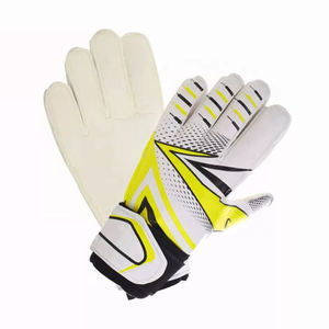 Gants de gardien de but professionnels personnalisés, paume en latex allemand, haute adhérence, entraînement de football, match, protection des doigts, poignet réglable, personnalisables - Product Image 1