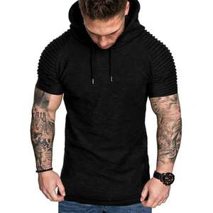 Camiseta de Moda para Hombre, con Logotipo Personalizado, de Algodón Suave, Lisa, al por Mayor, Ropa Urbana, Ropa de Gimnasio - Product Image 2
