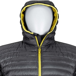 Veste d'hiver matelassée à capuche personnalisée en gros, manteau chaud en duvet pour homme, vêtement décontracté d'extérieur, doudoune épaisse - Product Image 2