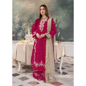 Ensemble de costumes de soirée pour femmes de créateur Séquence Brodée Travail - Product Image 2