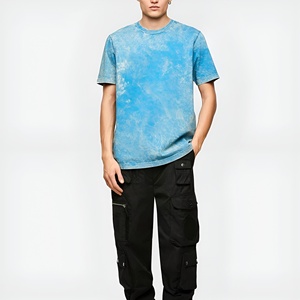 Men Oversized <b>Rhinestone</b> T Shirt Daily Wear Street Style Loose Fit Men Oversized Summer T Shirt Breathable Cotton Loose <b>Top</b> - Product Image 3